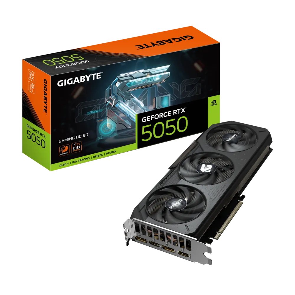 Tarjeta Grafica GeForce RTX 5050 GAMING OC 8G PCI-E 5.0